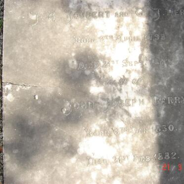 BARRY John Joseph 1830-1882