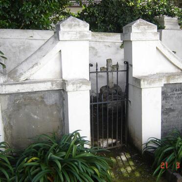 CAIRNCROSS Thomas 1800-1866 :: CAIRNCROSS Caroline Matilda -1896