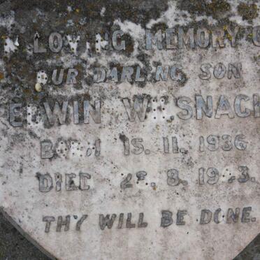 WILSNACH Edwin 1936-1943