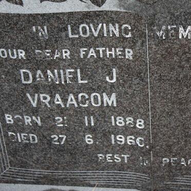 VRAAGOM Daniel J. 1888-1960