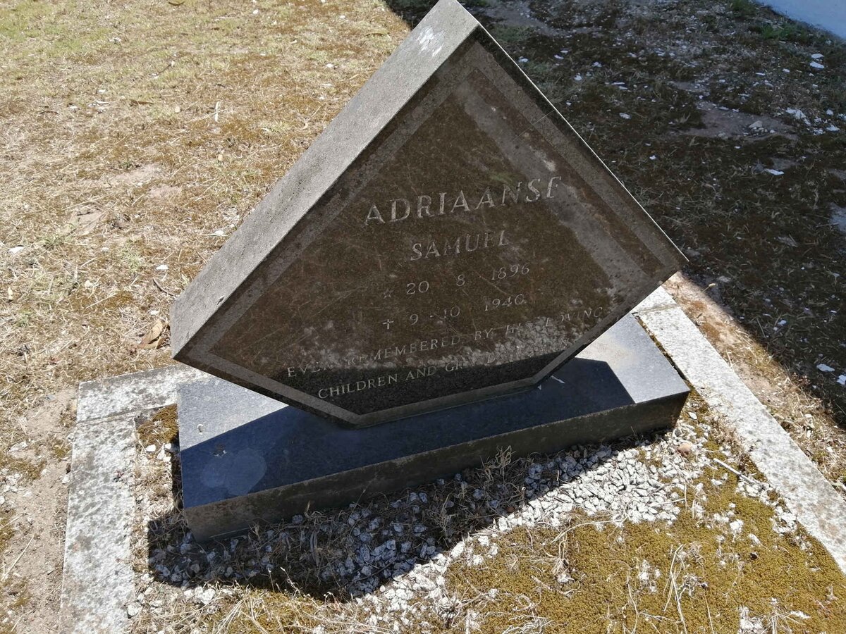 ADRIAANSE Samuel 1896-1940