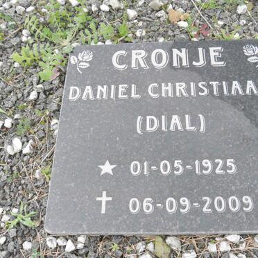 CRONJE Daniel Christiaan 1925-2009
