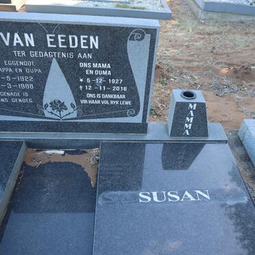 EEDEN Deon, van 1922-1988 & Susan 1927-2016_2