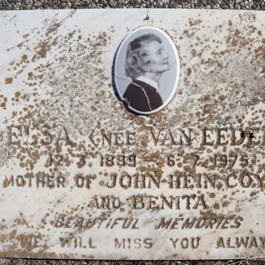 KNOBLAUCH Elsa nee VAN EEDEN 1899-1975 