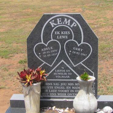 KEMP Gert 1967- &amp; Adele 1970-2017