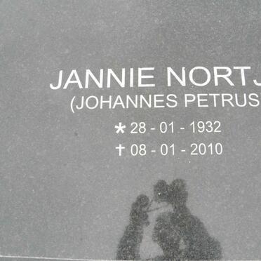 NORTJÈ  Johannes Petrus 1932-2010