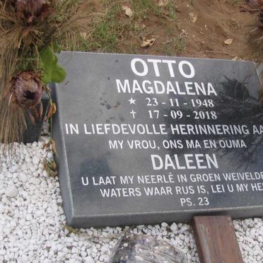 OTTO Magdalena 1948-2018