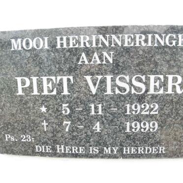 VISSER Piet 1922-1999