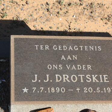 DROTSKIE J.J.  1890-1973