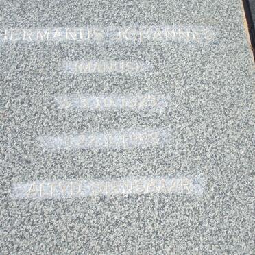 HOVEN Hermanus Johannes, van der 1923-1998