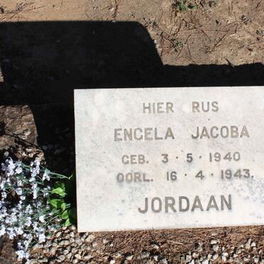 JORDAAN Engela Jacoba 1940-1943