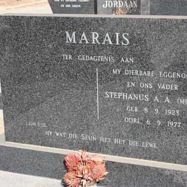 MARAIS Stephanus A.A. 1923-1977