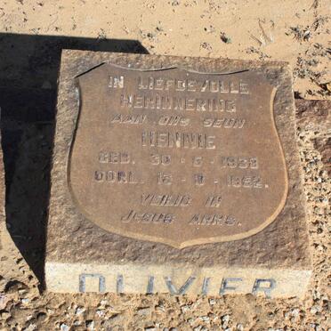 OLIVIER Hennie 1938-1952