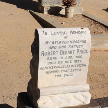 PRICE Robert Besant 1886-1937