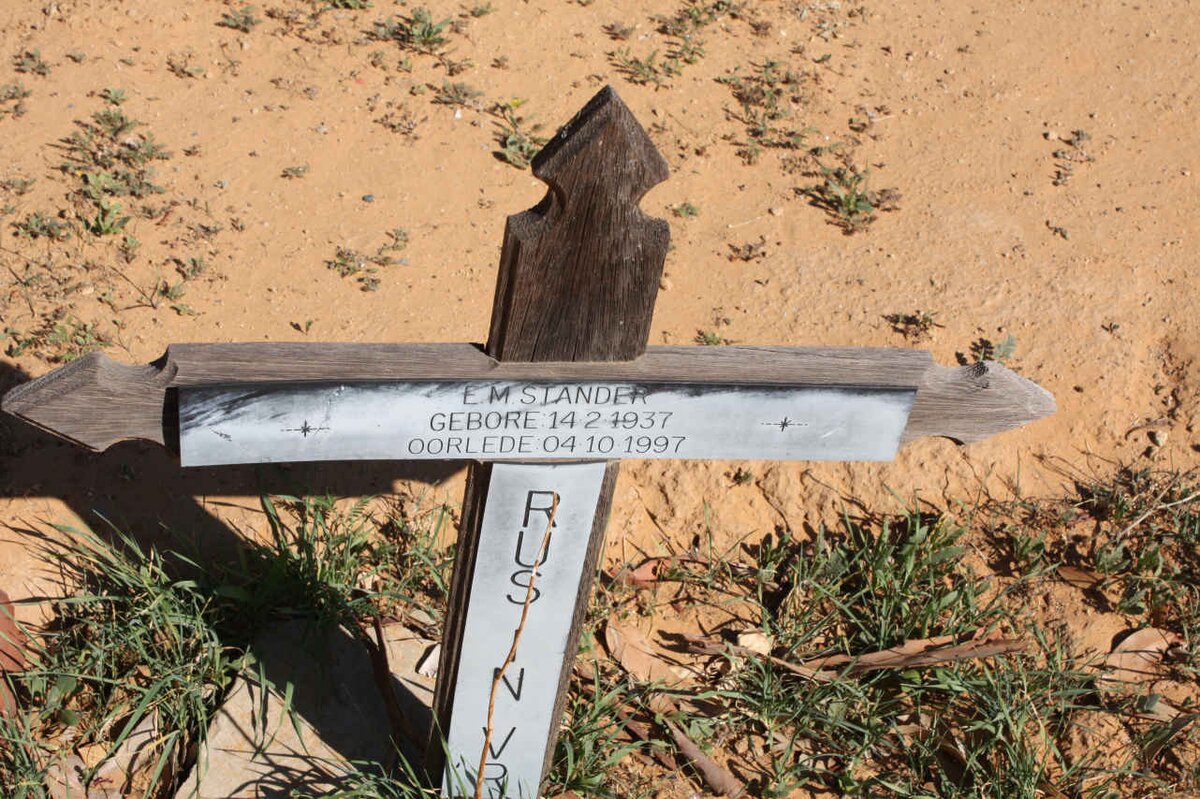 STANDER E.M. 1937-1997