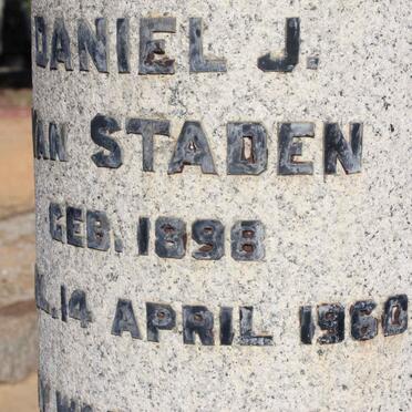 STADEN Daniel J., van 1898-1960