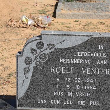 VENTER Roelf 1947-1994