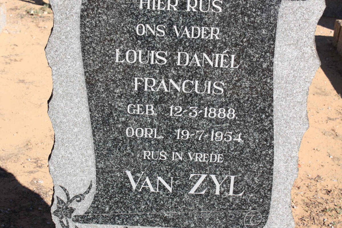 ZYL Louis Daniel Francuis, van 1888-1954