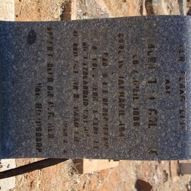 COETZEE Gysbert 1886-1940