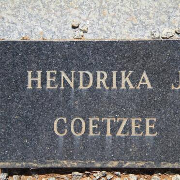 COETZEE Hendrika J. 