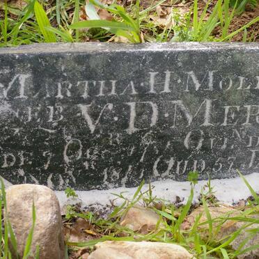 MÖLLER Martha H. nee V.D. MERWE 1784-1841