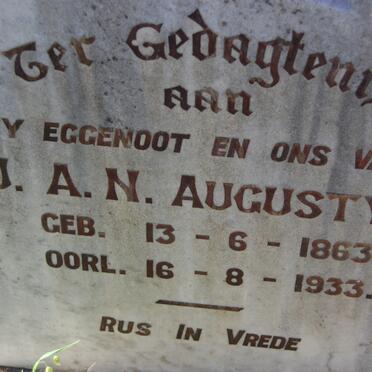 AUGUSTYN J.A.N. 1863-1933