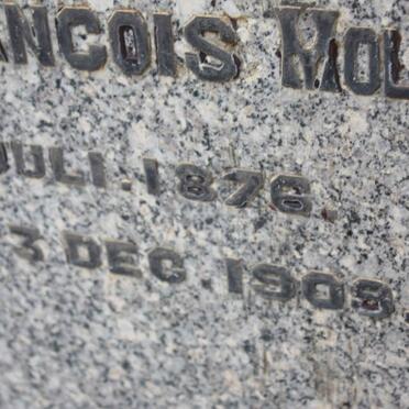 MOLLER Hendrik Francois 1876-1909