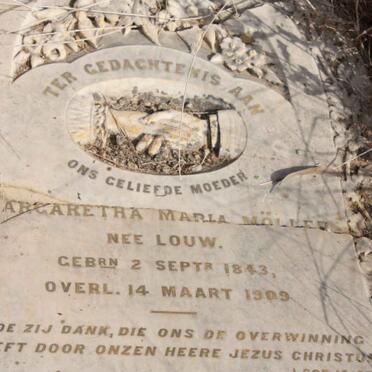 MOLLER Jacobus Petrus 1839-1908 &amp; Margaretha Maria LOUW 1843-1909