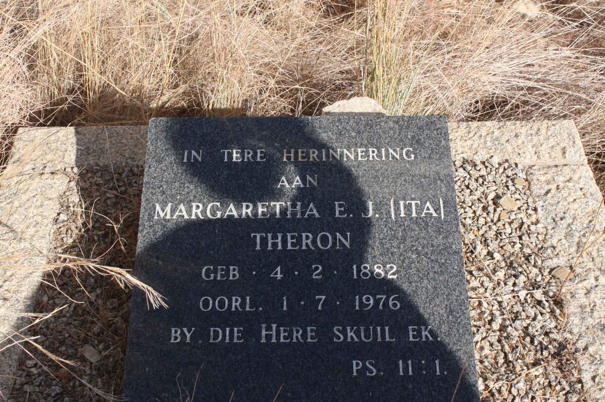 THERON Margaretha E.J. 1882-1976