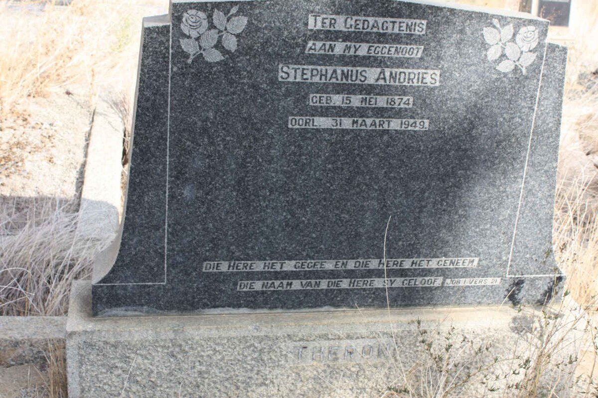 THERON Stephanus Andries 1874-1949
