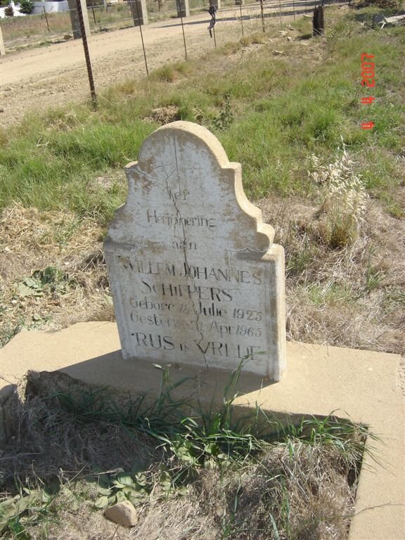 SCHIPPERS Willem Johannes 1925-1965