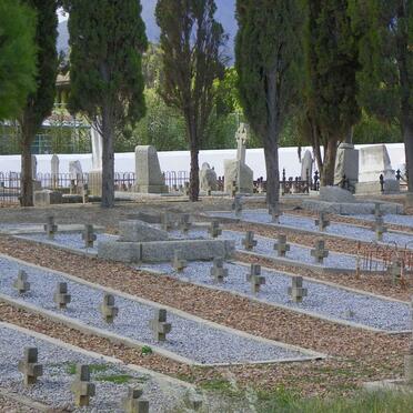8. Overview of unmarked graves after major improvements