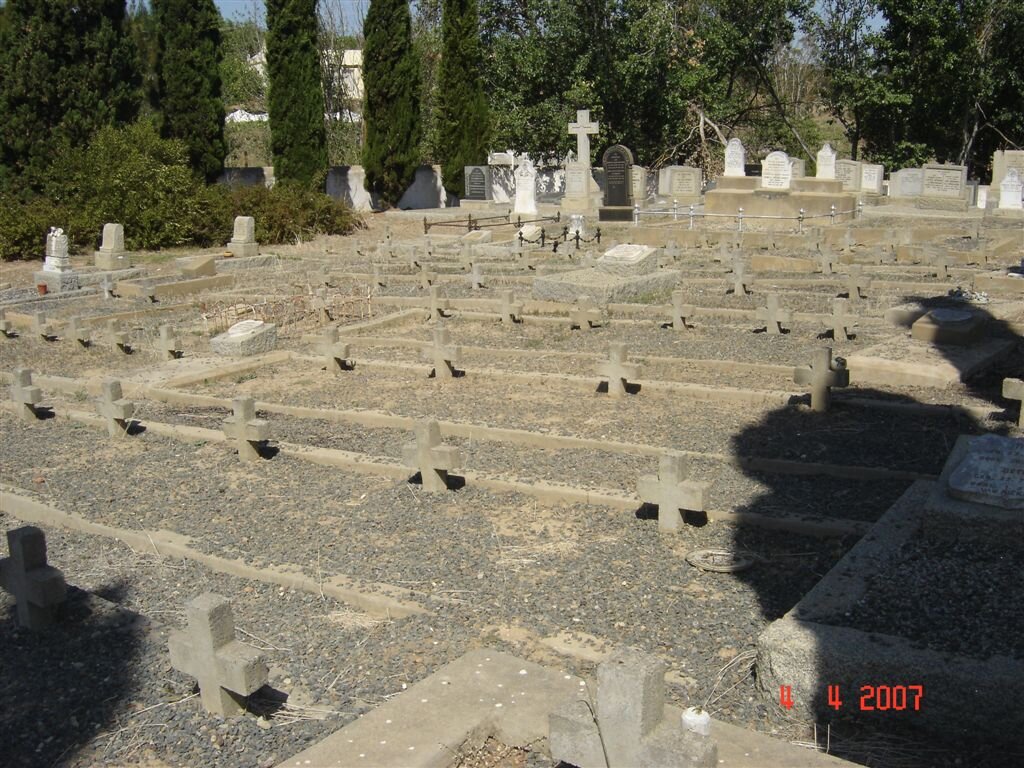 5. Oorsig / Overview before improvements to cemetery