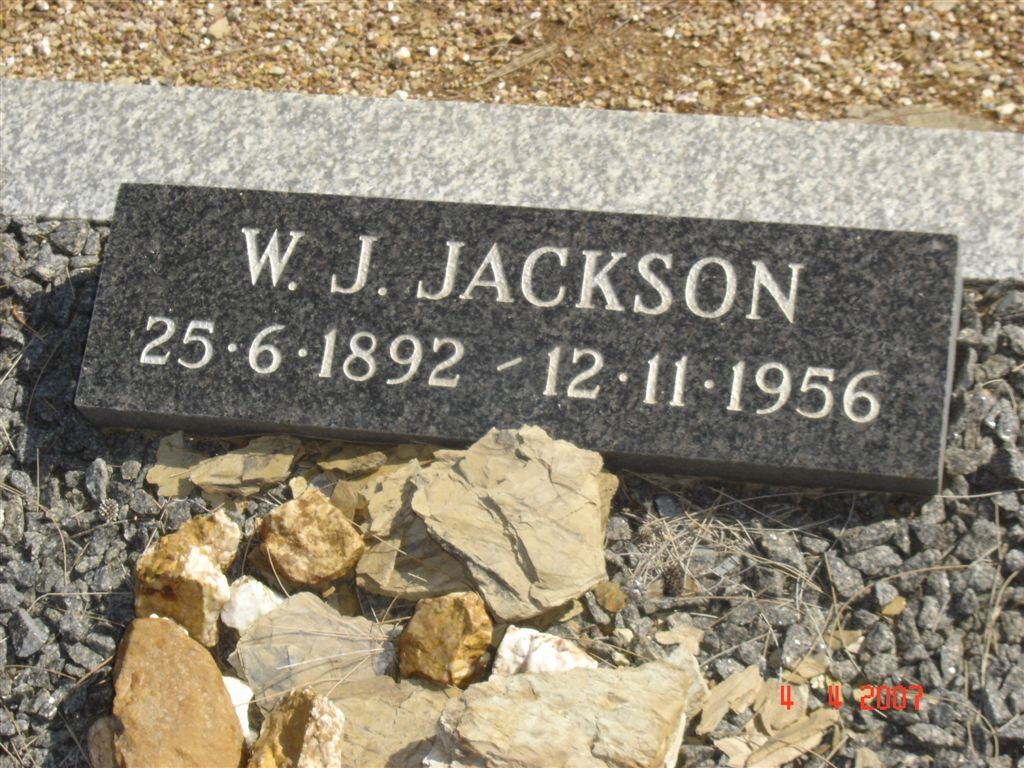 JACKSON W.J. 1892-1956