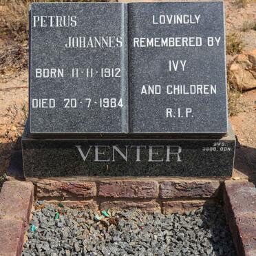 VENTER Petrus Johannes 1912-1984