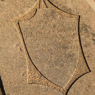 BARNARDT Johannes Hendrik 1827-1916 &amp; Martha J. KRUGER 1832-1903