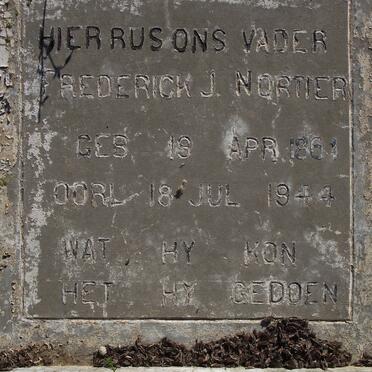 NORTIER Frederick J. 1864-1944