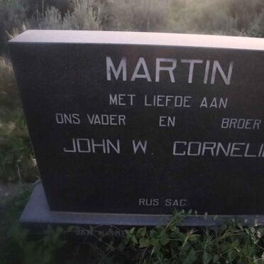 MARTIN John W. :: MARTIN Cornelius