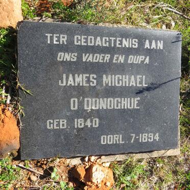 O'DONOGHUE James Michael 1840-1894