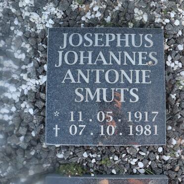 SMUTS Josephus Johannes Antonie 1917-1981