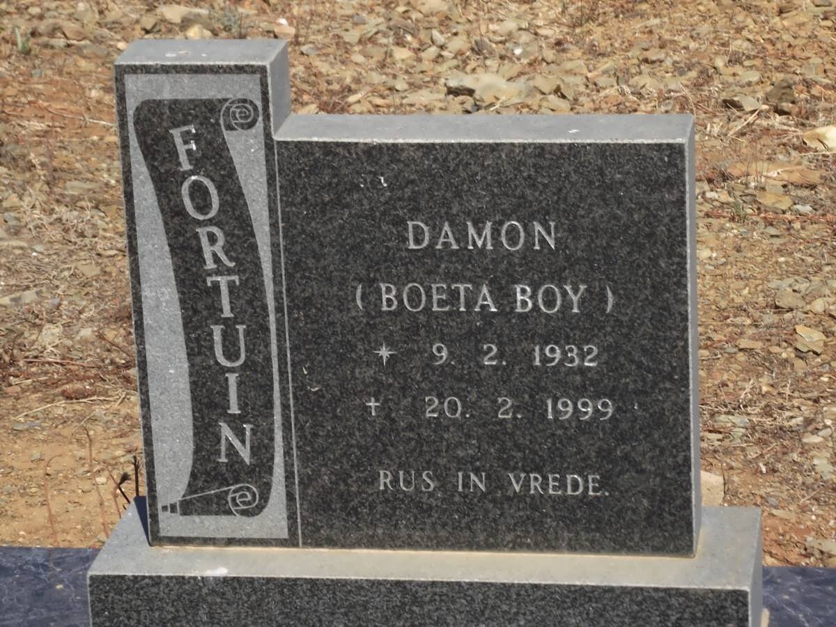 FORTUIN Damon 1932-1999