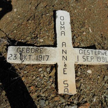 ? SA? Annie 1917-1991