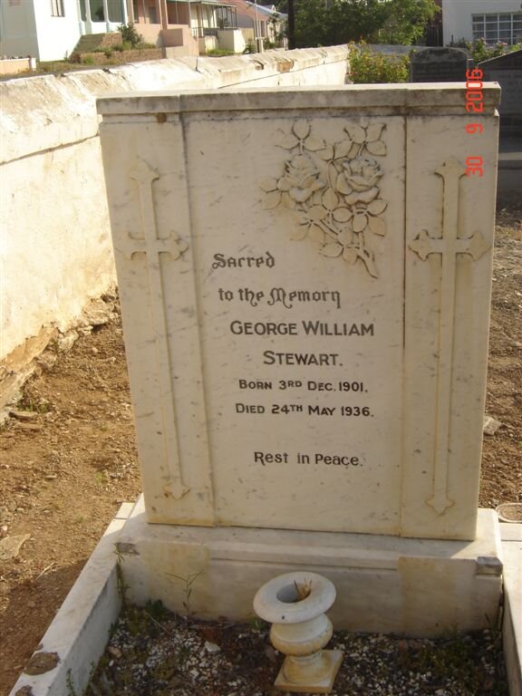 STEWART George William 1901-1936