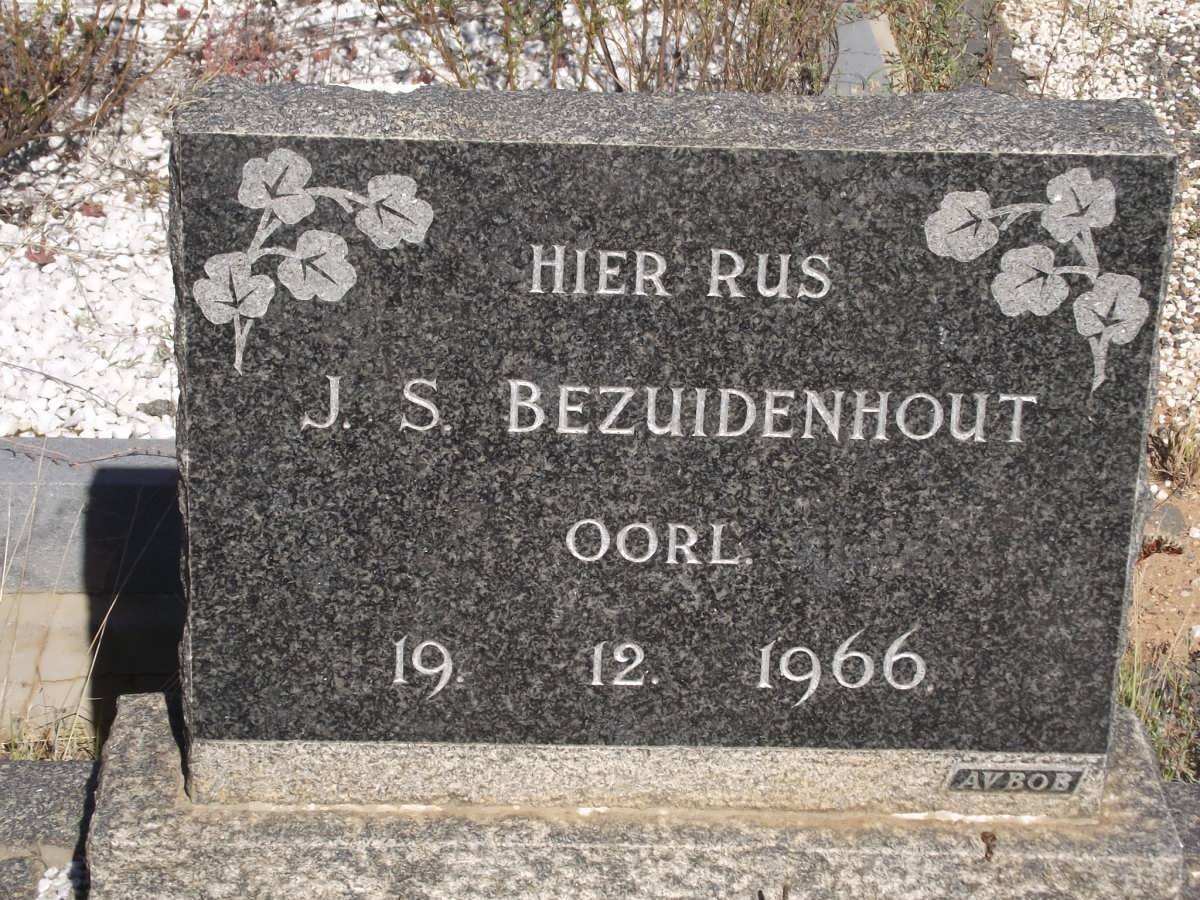 BEZUIDENHOUT J.S. -1966