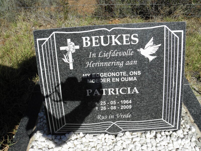 BEUKES Patricia 1964-2009