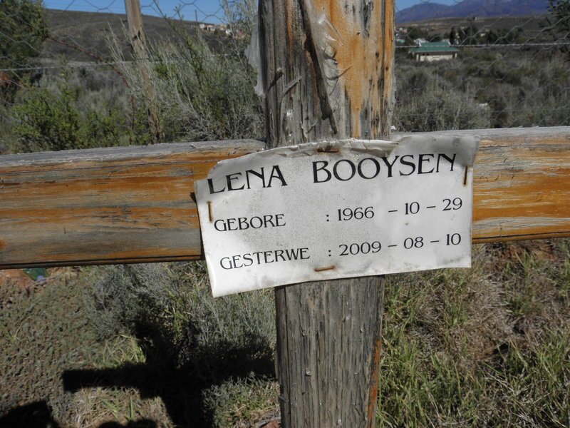 BOOYSEN Lena 1966-2009
