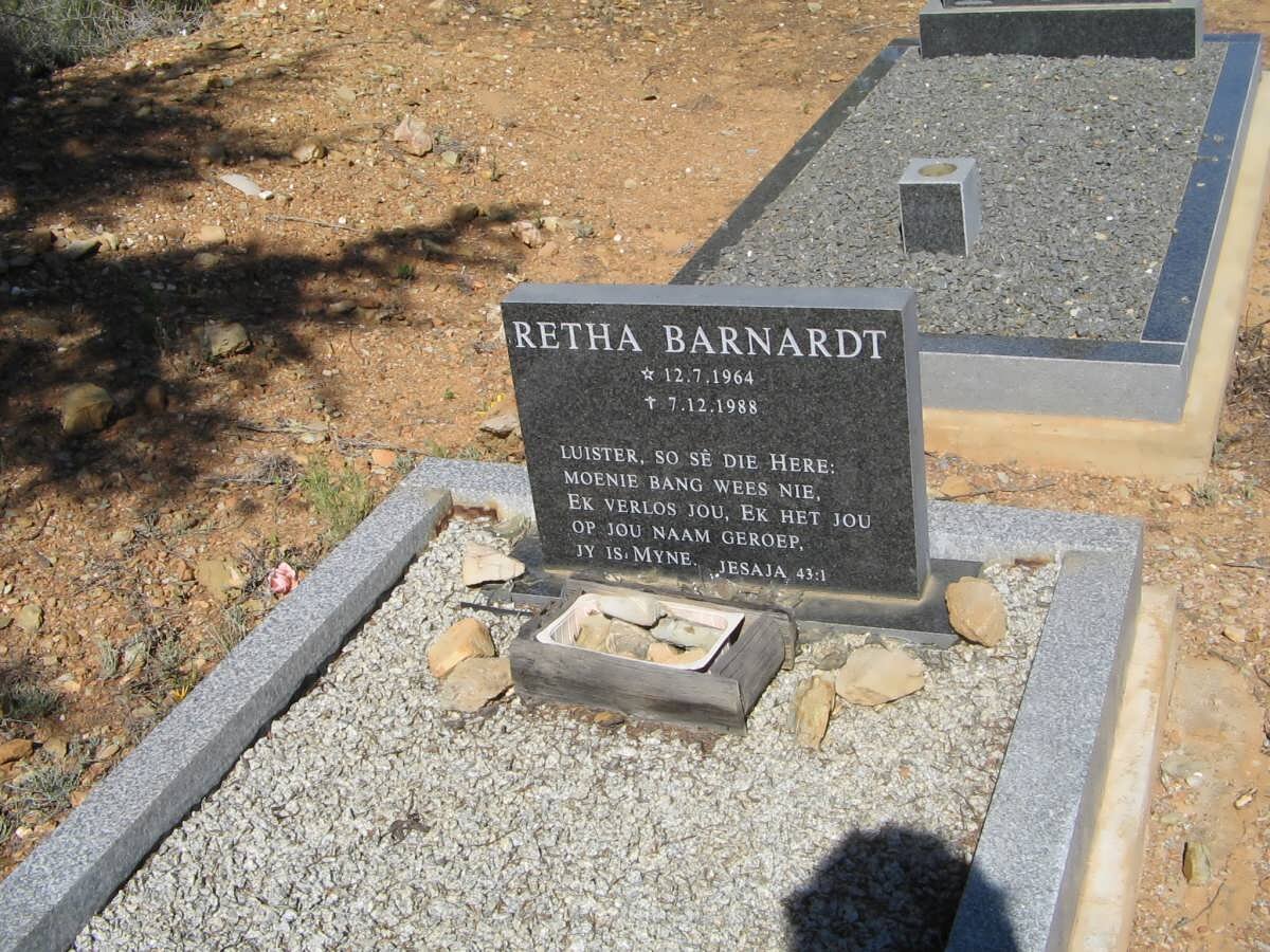 BARNARDT Retha 1964-1988
