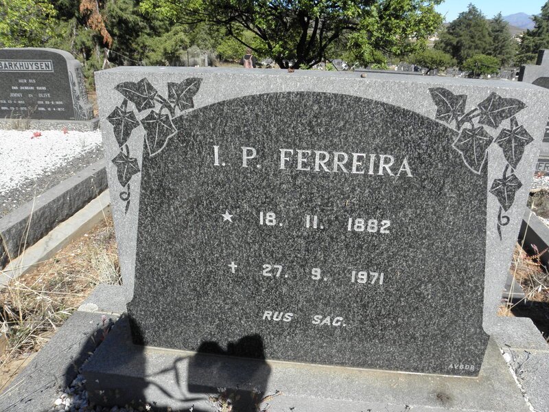 FERREIRA I.P. 1882-1971