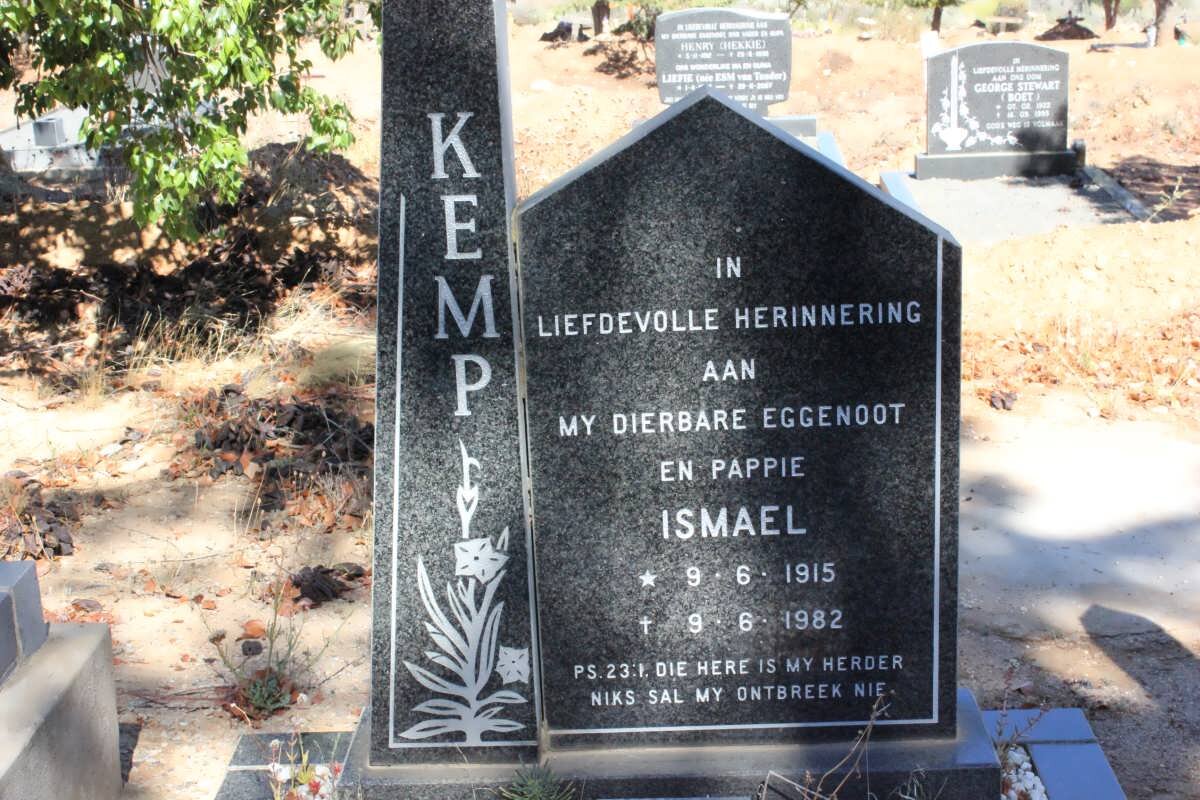 KEMP Ismael 1915-1982