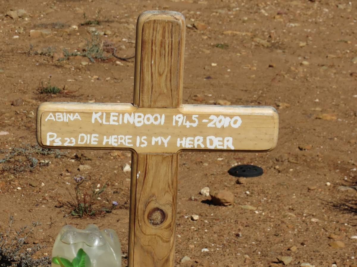 KLEINBOOI Abina 1945-2010